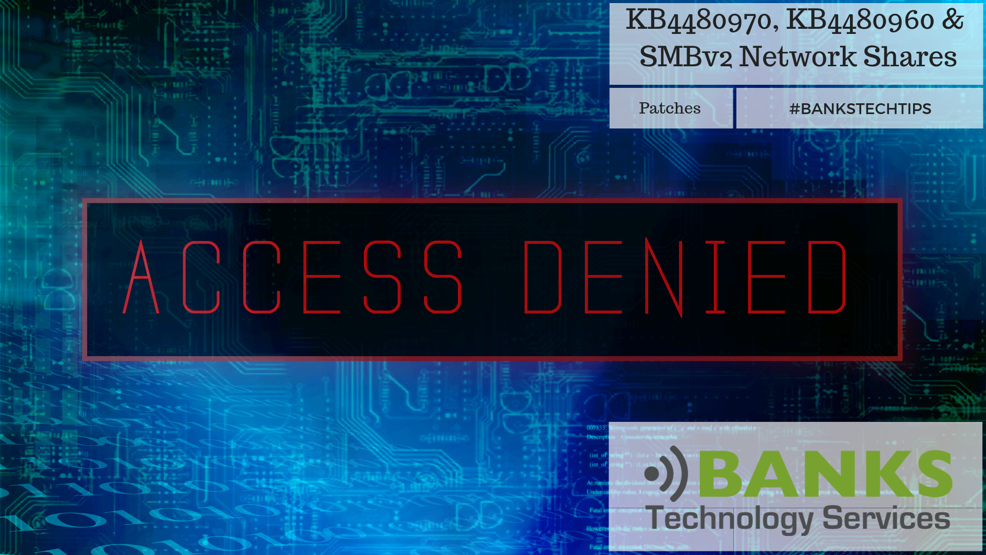 Unable to Access Network Shares After Installing KB4480970, KB4480960