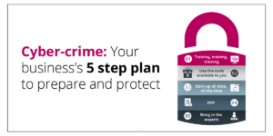 Cyber-crime: Your business’s 5 step plan to prepare and protect