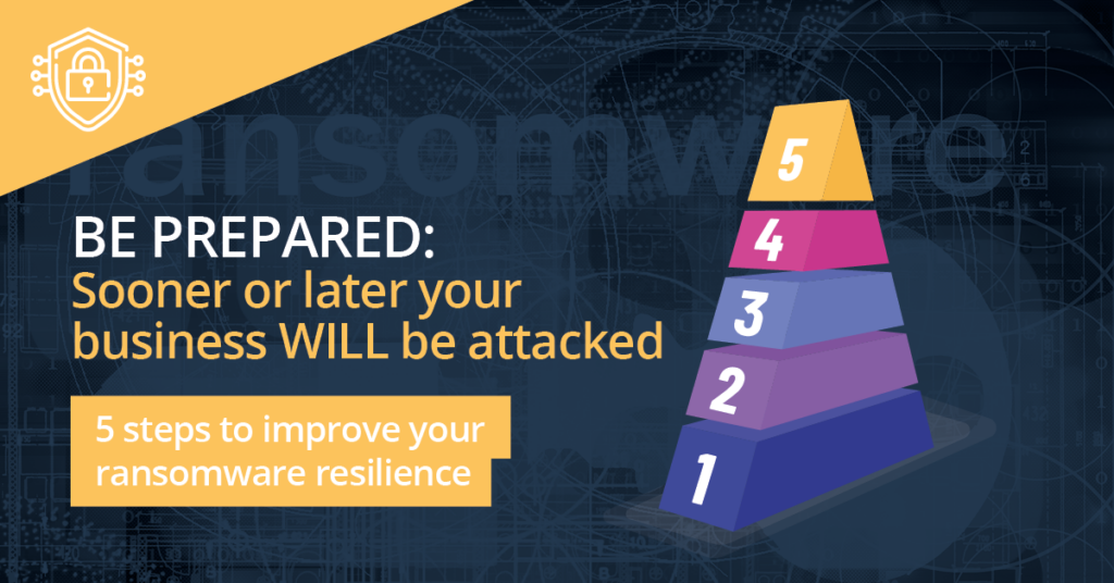 5 steps to improve your ransomware resilience